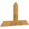 Ekena Millwork Portland Rough Sawn Timber Gable Bracket, Western Red Cedar, 48"W x 28"H x 2"D x 6"F, 14/12 Pitch GBW048X28X0206POR00RWR - alternate 4